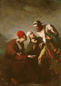 カキと訴訟者 作： Auguste Theodule Ribot